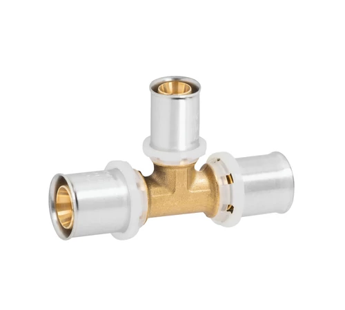 Teu redus presare 26 x 20 x 26 mm, APE RACCORDERIE, alama, pentru tevi multistrat