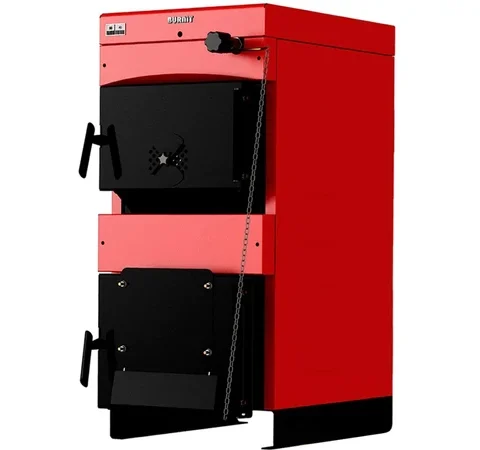 Cazan pe lemne, din tabla de otel, 90 kW, BURNiT NWB MAX