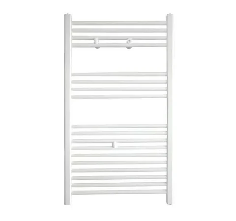 Radiator de baie port-prosop, 600 x 862, 427 W, alb, arcuit, Banga, Purmo