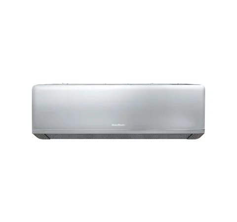 Aparat aer conditionat inverter split, 12000 BTU, A+++, gri, WiFi, cu micropori, racire-incalzire, dezumidificare, lumina UVC, silentios, design elegant, BlauTech Premium Plus